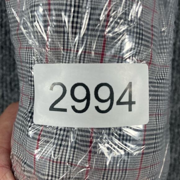 Pendleton Woolen Mills Metro Shirt Men's XL Black/Red Plaid Wrinkle Resistant - Picture 9 of 9